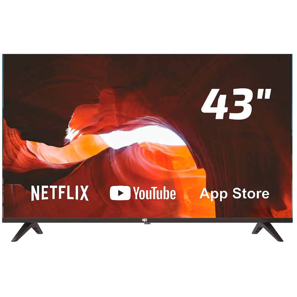 Телевізор 43" AOSP Android 14 - 43GHU-750AV SMART ULTRA HD GH