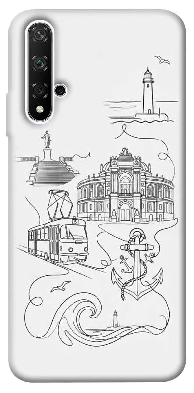 TPU чохол Demsky Odesa spirit для Huawei Honor 20 / Nova 5T