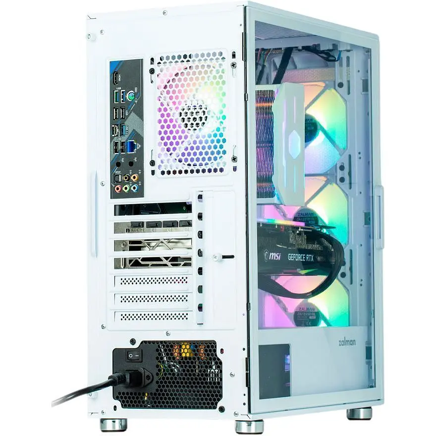 Корпус Zalman i3 Neo TG White [146881] - фото 6
