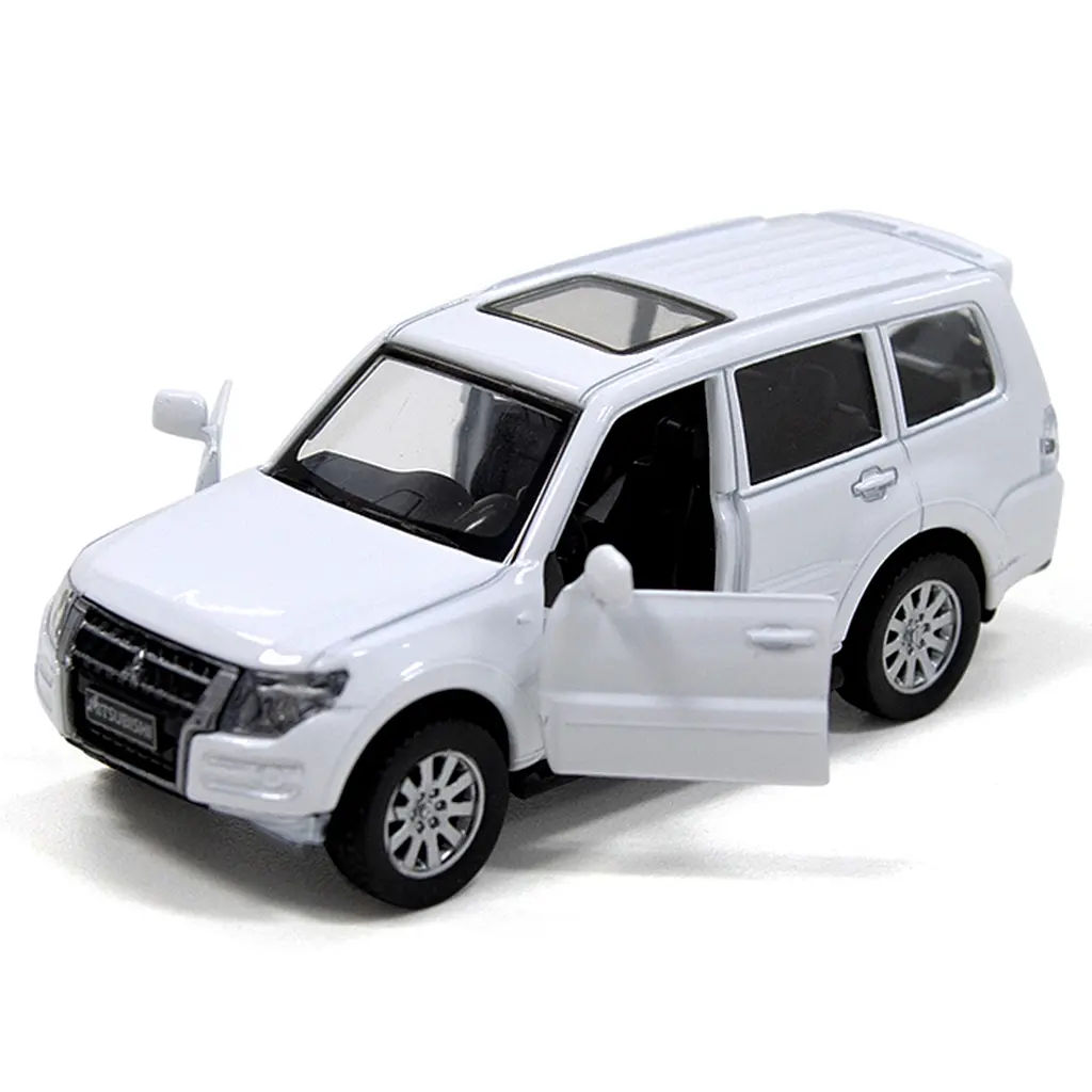 Автомодель TechnoDrive Mitsubishi Pajero 4WD Turbo біла (250283) - фото 8