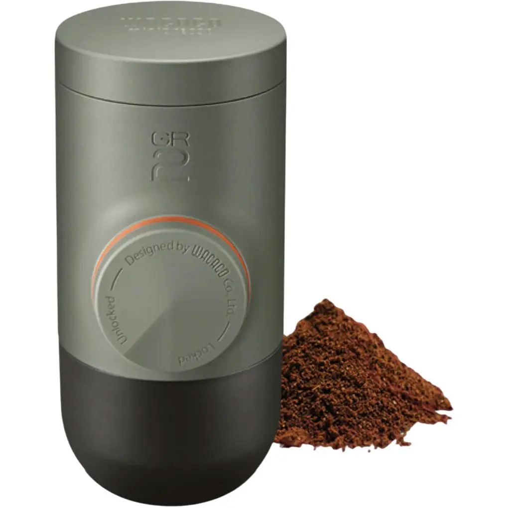 Портативна кавоварка Wacaco Minipresso GR2 Gray Olive (WMINIGR2) [168809] - фото 8