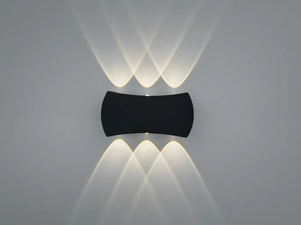 Влагозащищенный фасадный светильник для улицы Diasha DFB-8623-6BK черный LED IP67 16 см - фото 2