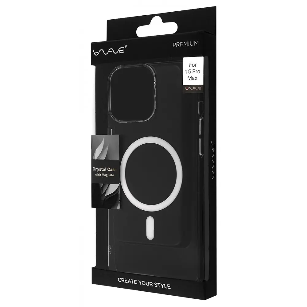 Чохол WAVE Premium Crystal Case with Magnetic Ring iPhone 15 Pro Max - фото 2