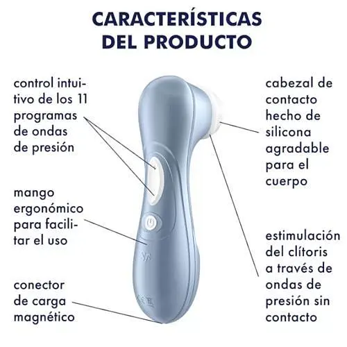 Вібратор Satisfyer Pro 2 Generation 2 Синій - фото 3