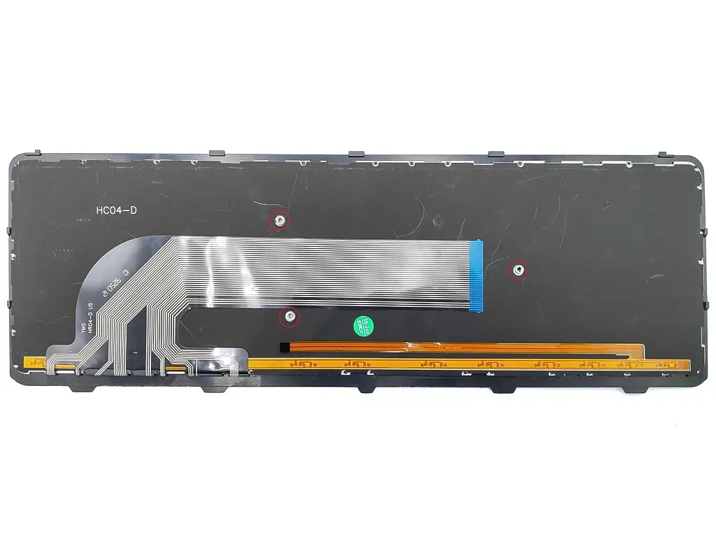 Клавіатура для HP ProBook 450 G0, G1 G2, 455 G0 G1 G2, 470 G0 G1 G2 (RU Black з рамкою та підсвічуванням) - фото 2