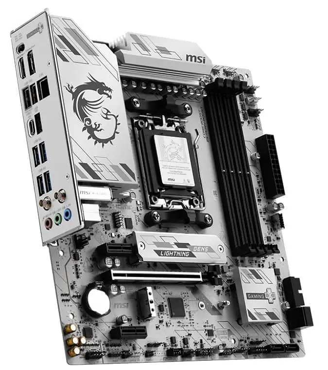 Материнська плата MSI B850M GAMING PLUS WIFI6E (B850M GAMING PLUS WIFI6E) (Socket AM5, AMD B850, Micro-ATX) - фото 2