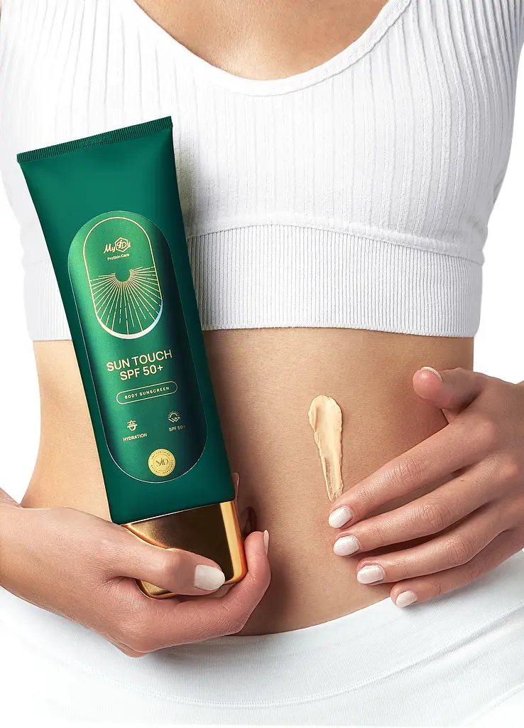 Крем для тіла Торкання сонця SPF 50+ MyIDi 200 мл - фото 5