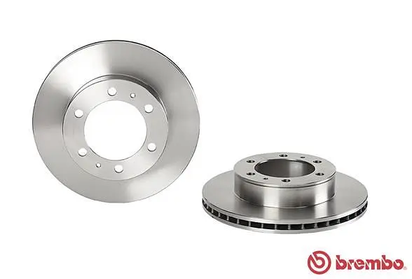 Диск гальмівний вентильований Toyota Fortuner, Hilux VII-VIII 04-25р Brembo (09.A634.10) - фото 2