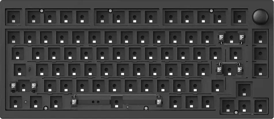 Клавіатура механічна P1 Pro 84Key, Keychron Super Red, WL/BT/USB-A, QMK/VIA, Hot-Swap, EN/U Lemokey teh0013908 - фото 8