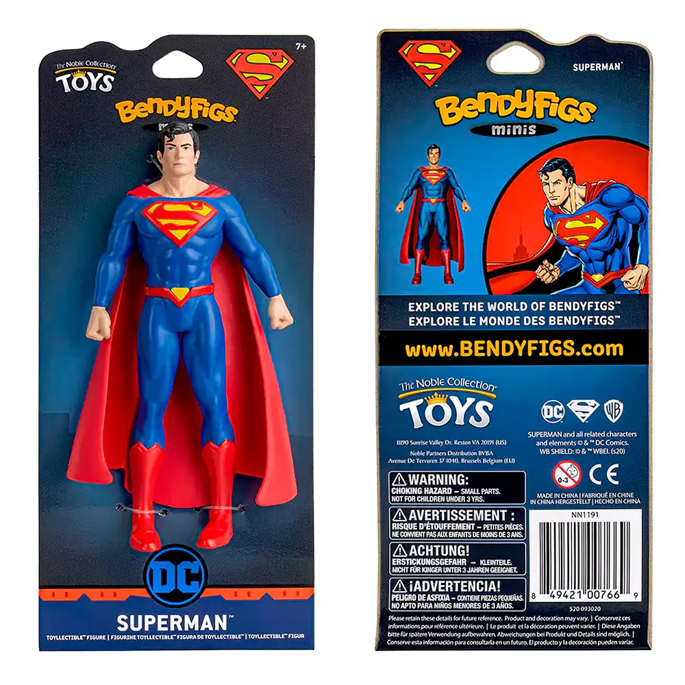 Фігурка DC Comics Superman Mini Bendyfig (Супермен) - фото 2