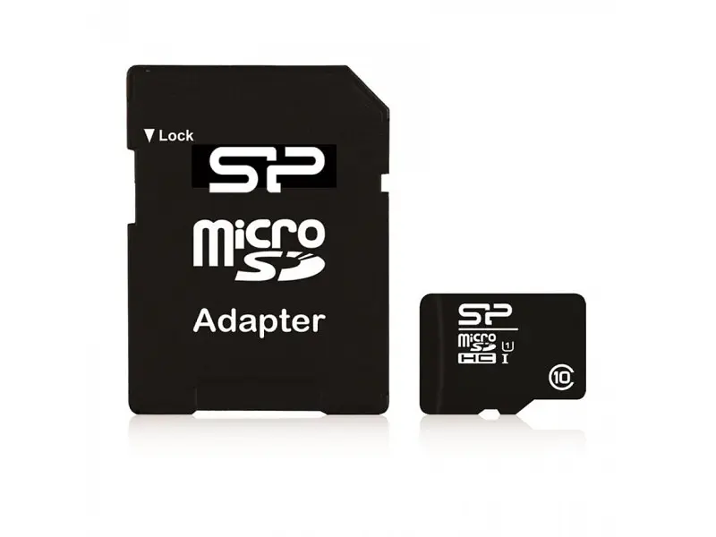 Карта пам'яті Silicon Power MicroSDHC Class 10 + adapter 8 GB (SP008GBSTH010V10SP)