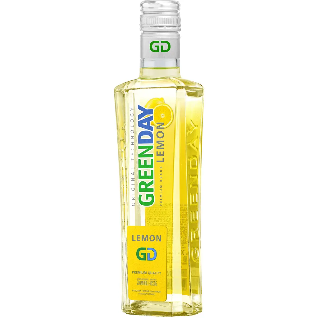 Настоянка Green Day Лимон 40% 0.2 л - фото 2