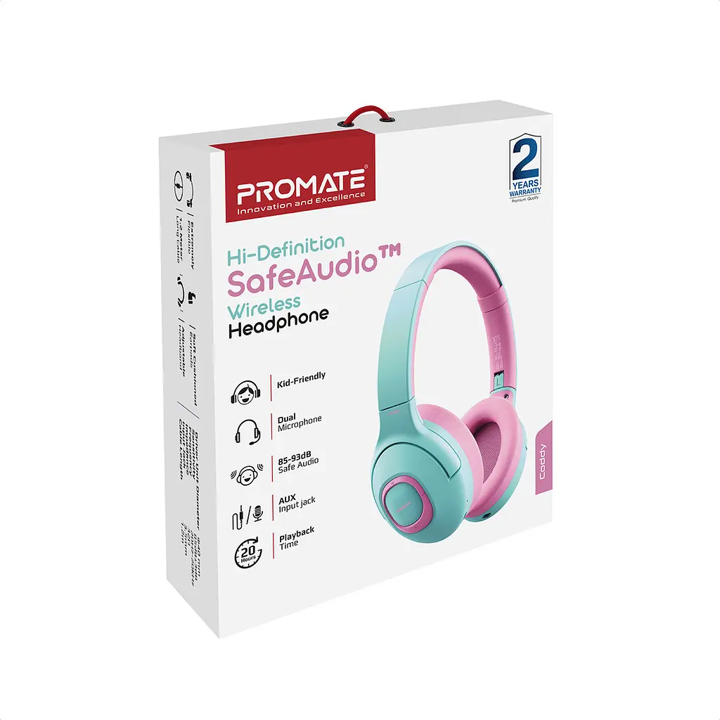 Bluetooth-гарнітура Promate Coddy Bubblegum - фото 7
