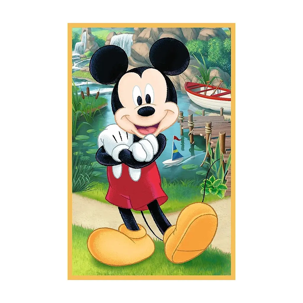 Пазл Trefl Mickey&friends Миша на святі 3 х 50 елементів (5900511348811) - фото 3