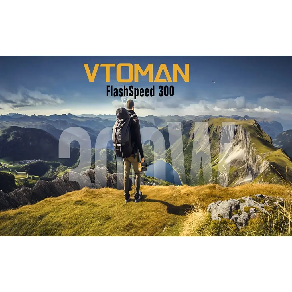 Зарядна станція Vtoman FlashSpeed 300 230Wh (FlashSpeed 300) - фото 6