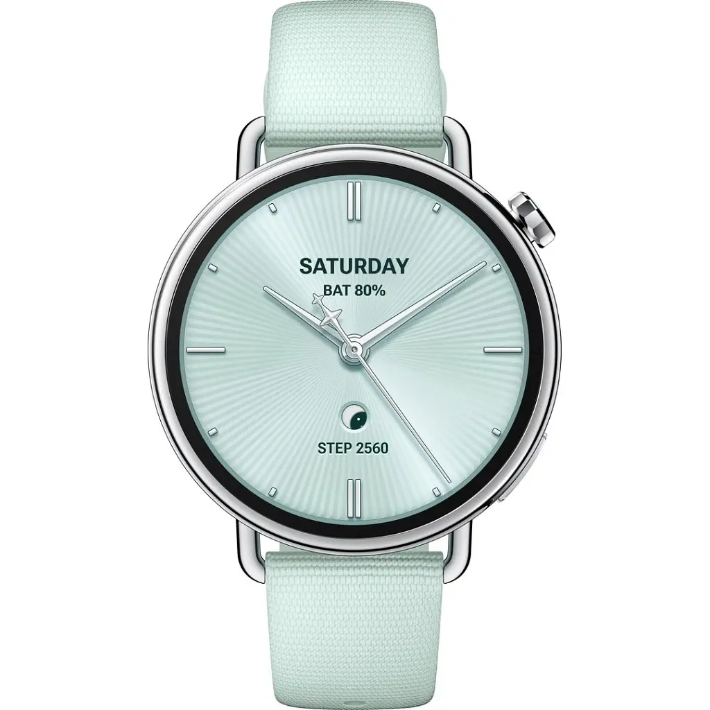 Смарт-годинник Xiaomi Watch S4 41mm Fluororubber Strap Мятно-зелений BHR080CGL (1166773) - фото 2