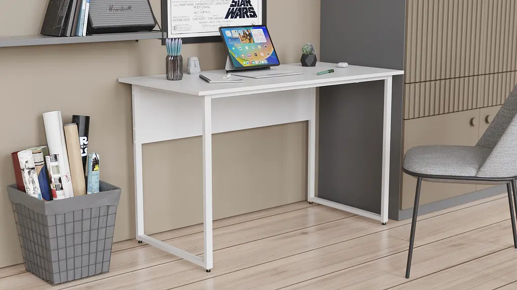 Комп'ютерний стіл Ferrum-decor Коді 75x120x70 білий ДСП Білий 16мм (FRD-101221) - фото 2