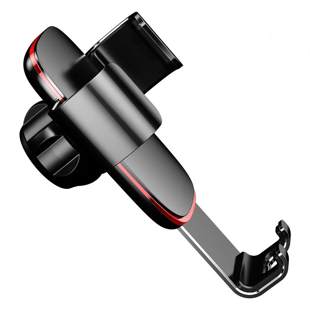 Автодержатель Baseus Metal Age Gravity Car Mount Air Outlet Version silver (21739) - фото 6