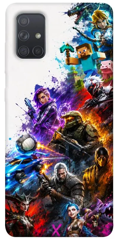 TPU чохол Demsky Gameverse для Samsung Galaxy A71