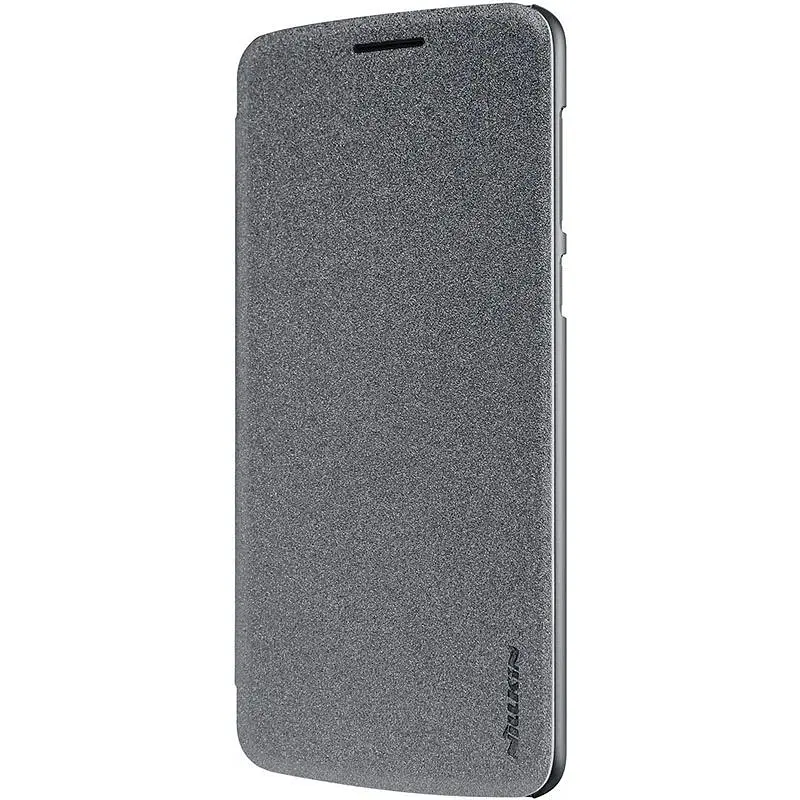 Чехол-книжка Nillkin Sparkle Leather Case Motorola Moto G6 Black - фото 3
