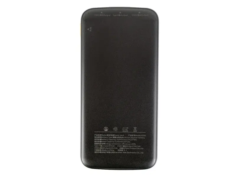 Зовнішній акумулятор (Power Bank) Awei P20K 10000mAh Black - фото 4