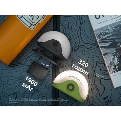 Ліхтар Fenix CL20R V.2.0 зелений (CL20RV20GRN) - фото 7