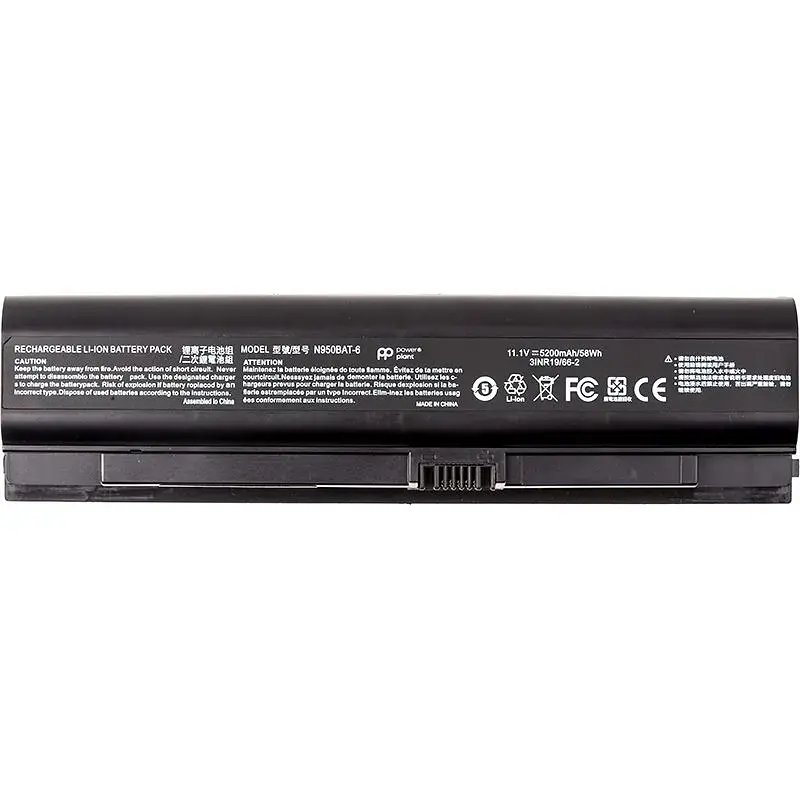 Акумулятор PowerPlant для ноутбуків Clevo N957TD (N950BAT) 11.1V 5200mAh (NB400201) - фото 2