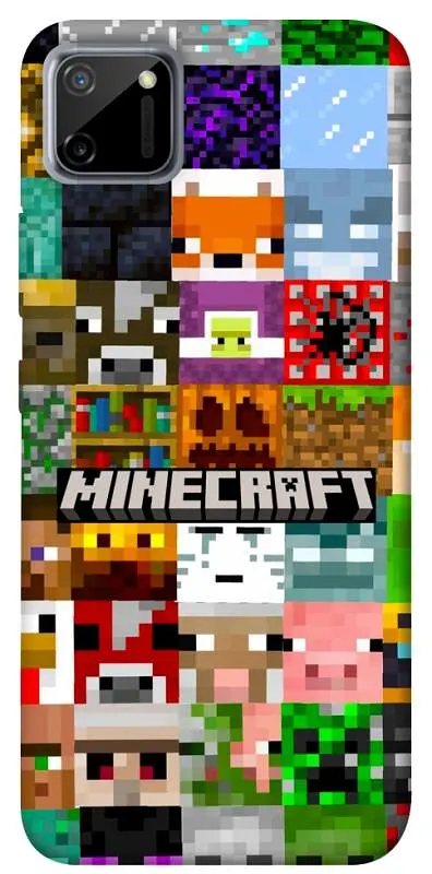 Чохол Demsky Minecraft collage для Realme C11