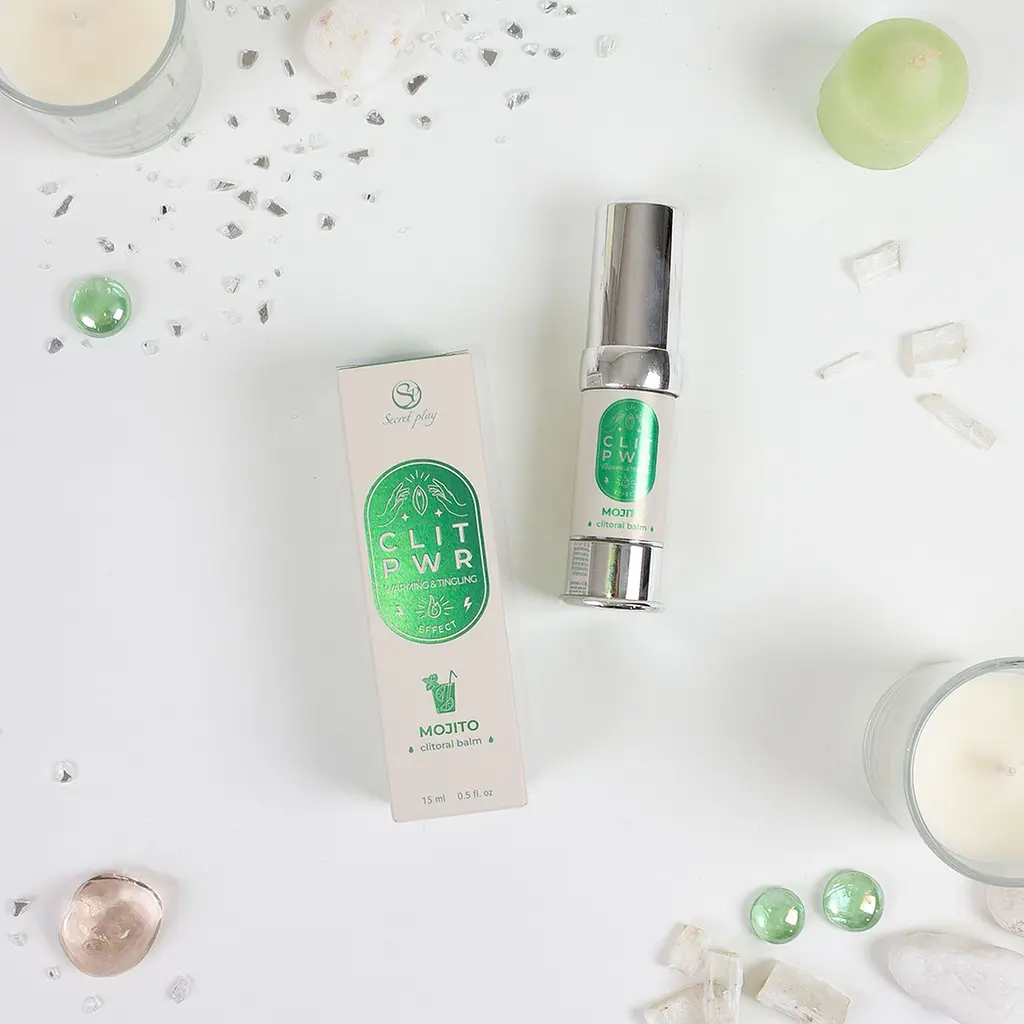 Рідкий вібратор CLIT PWR MOJITO CLITORAL BALM Secret play 37-3716 102083 - фото 3