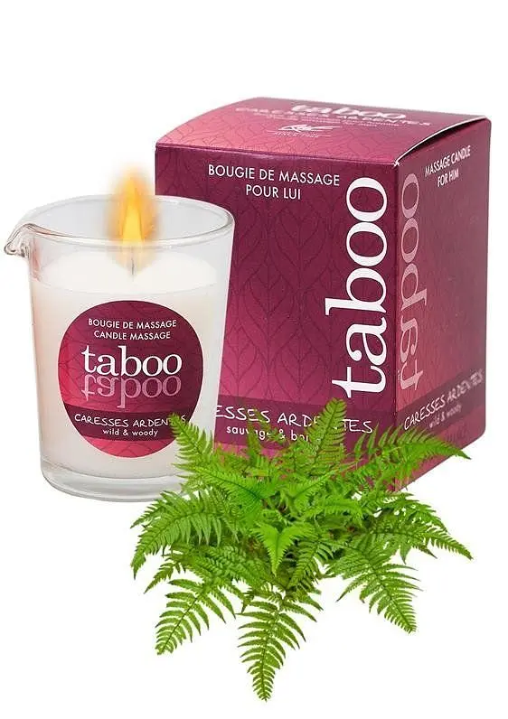 Масажна свічка Ruf Taboo Caresses Ardentes, 60 г