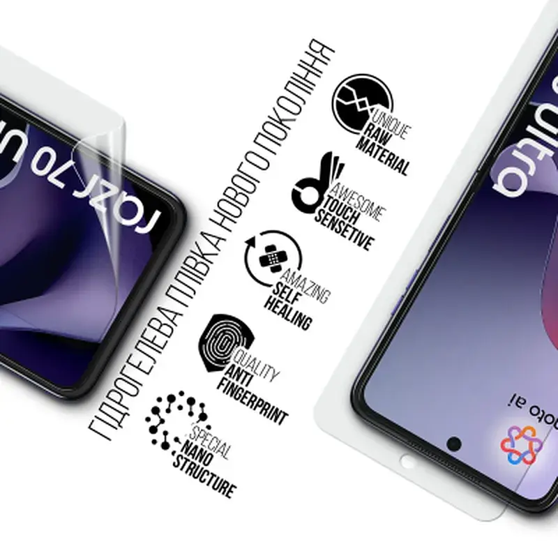 Плівка захисна Armorstandart hydrogel Motorola Razr 70 Ultra 5G (ARM92803) - фото 2