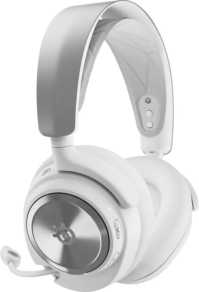 Навушники з мікрофоном SteelSeries Arctis Nova Pro Wireless White (61524) - фото 2