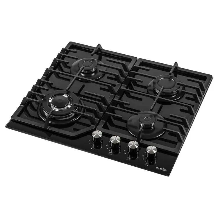 Варильна поверхня Ventolux HSF640-W3G CESBT газова BK - фото 2