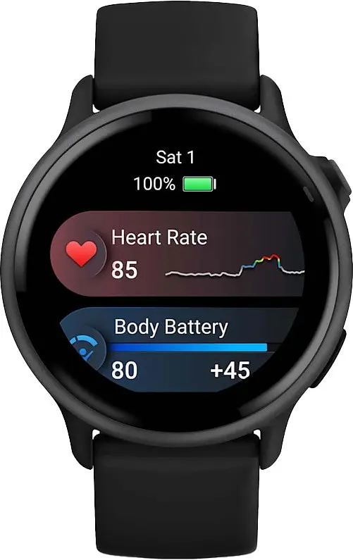 Смарт-годинник Garmin Vivoactive 6 Slate with Black Band (010-02985-00/40) - фото 4