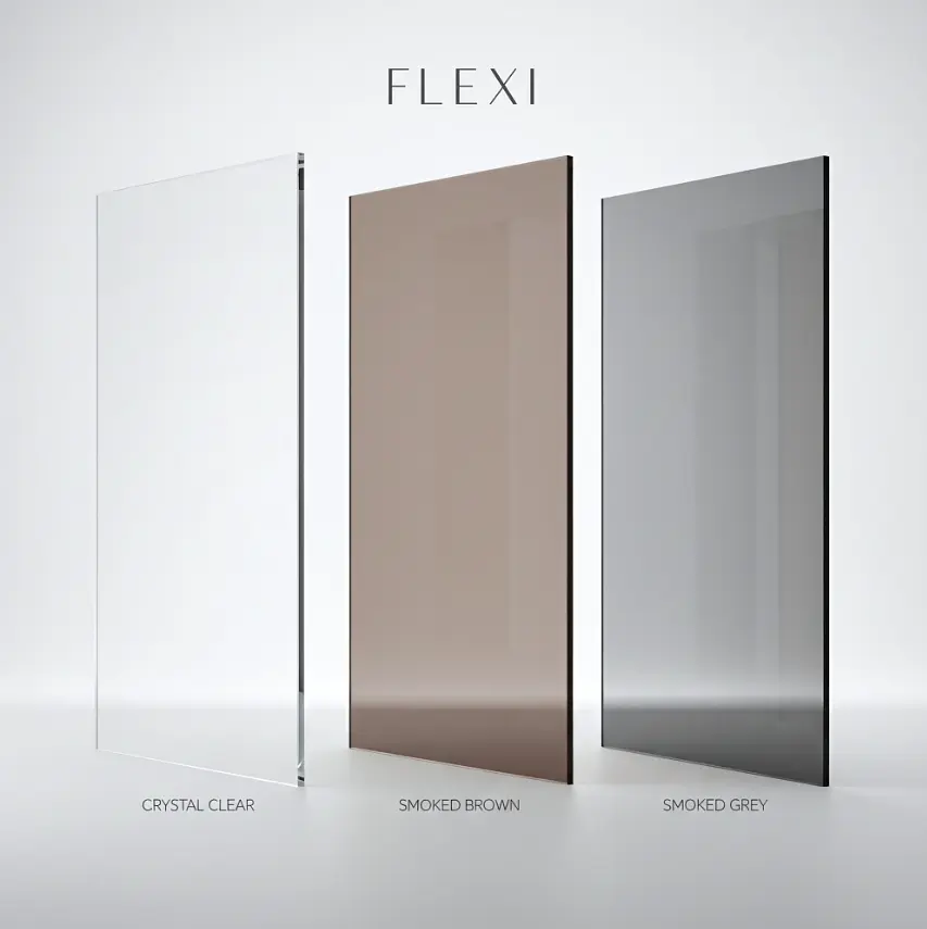 Душова стінка Rea Flexi 90x195 transparent brushed copper KPL-K99366 - фото 7