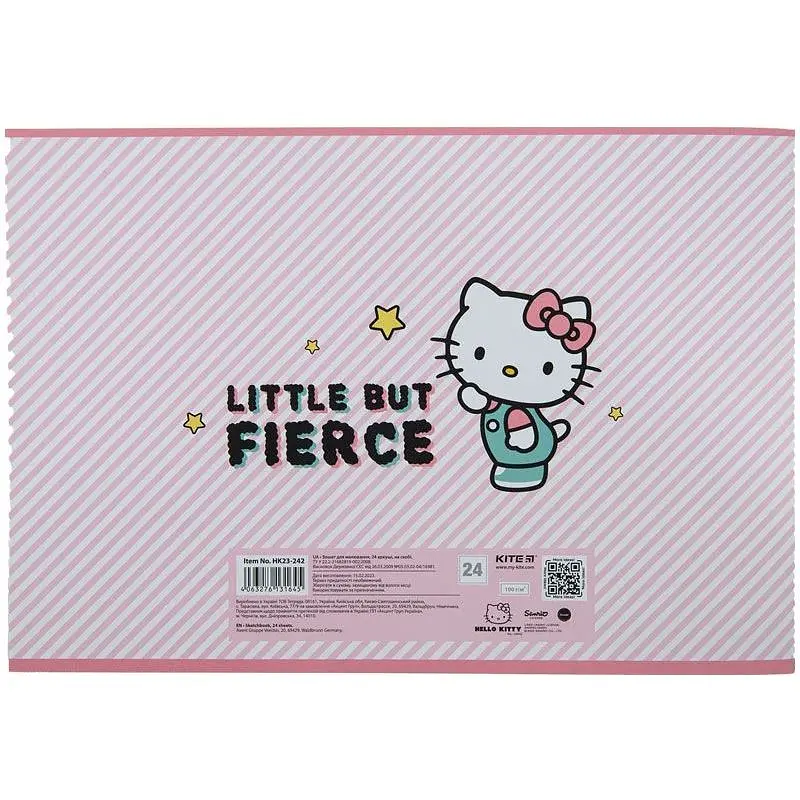 Тетрадь для рисования Kite Hello Kitty А4 24 листа сиреневая (HK23-242) - фото 2