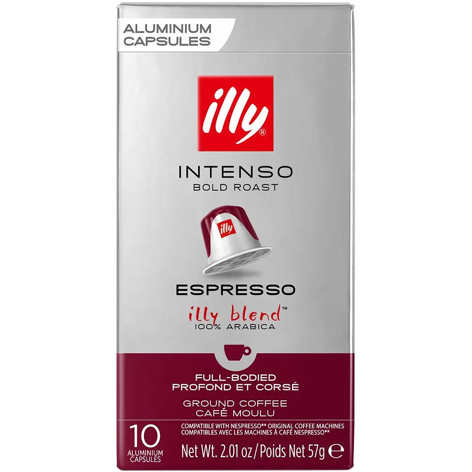 Набор кофе в капсулах ILLY Espresso Intenso 100 капсул (10 п. х 10 шт.) - фото 2