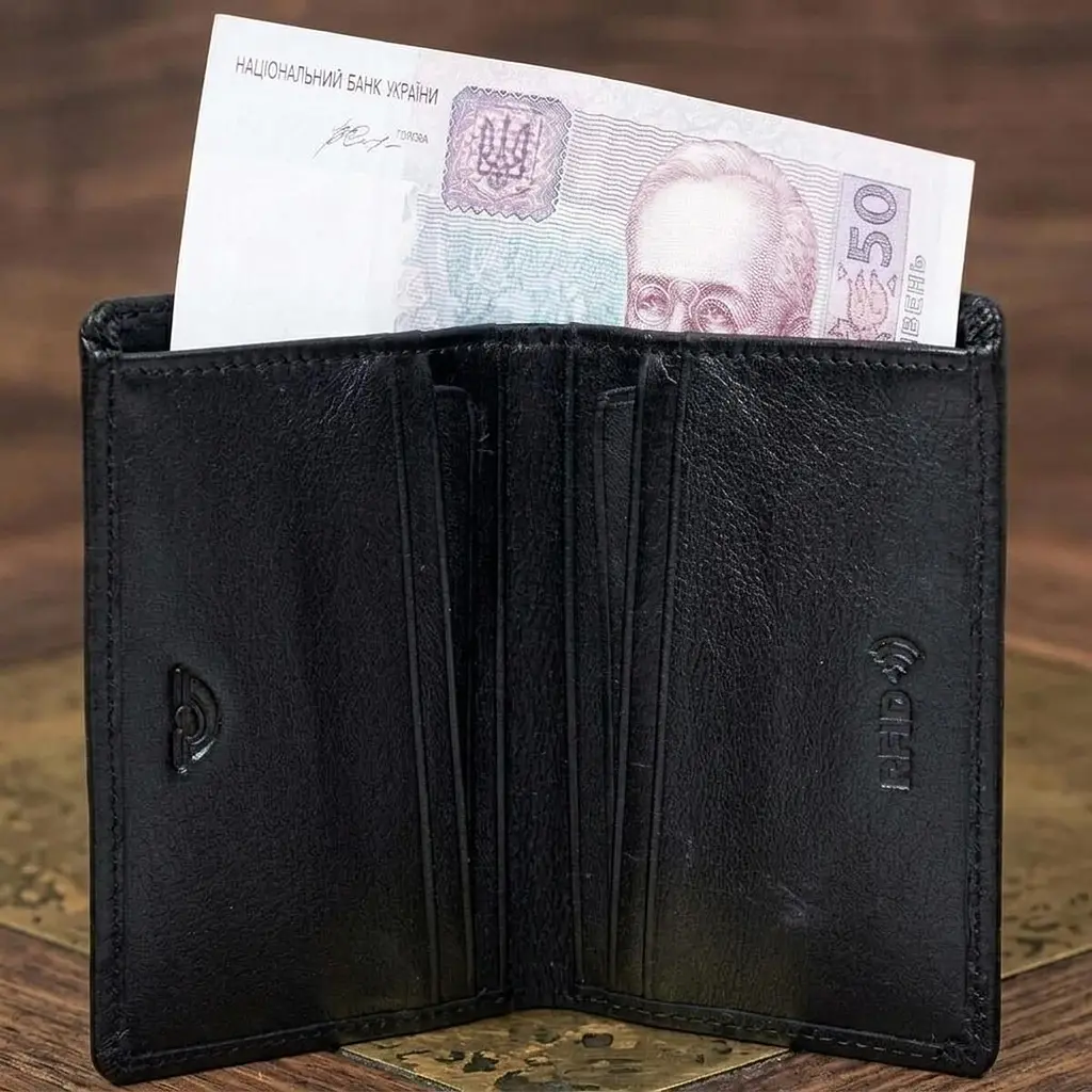 Жіноче портмоне з натуральної шкіри Tony Perotti Newcontatto 3549+rfid nero (90328) чорне - фото 2