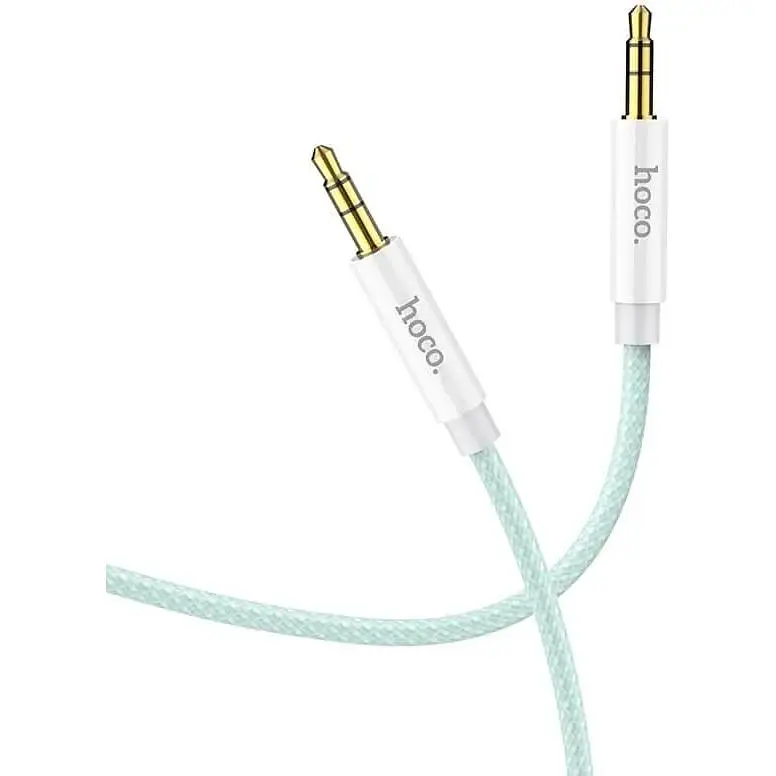 Кабель Hoco AUX audio cable UPA19 аудіо шнур тато тато 1 м сірий - фото 7