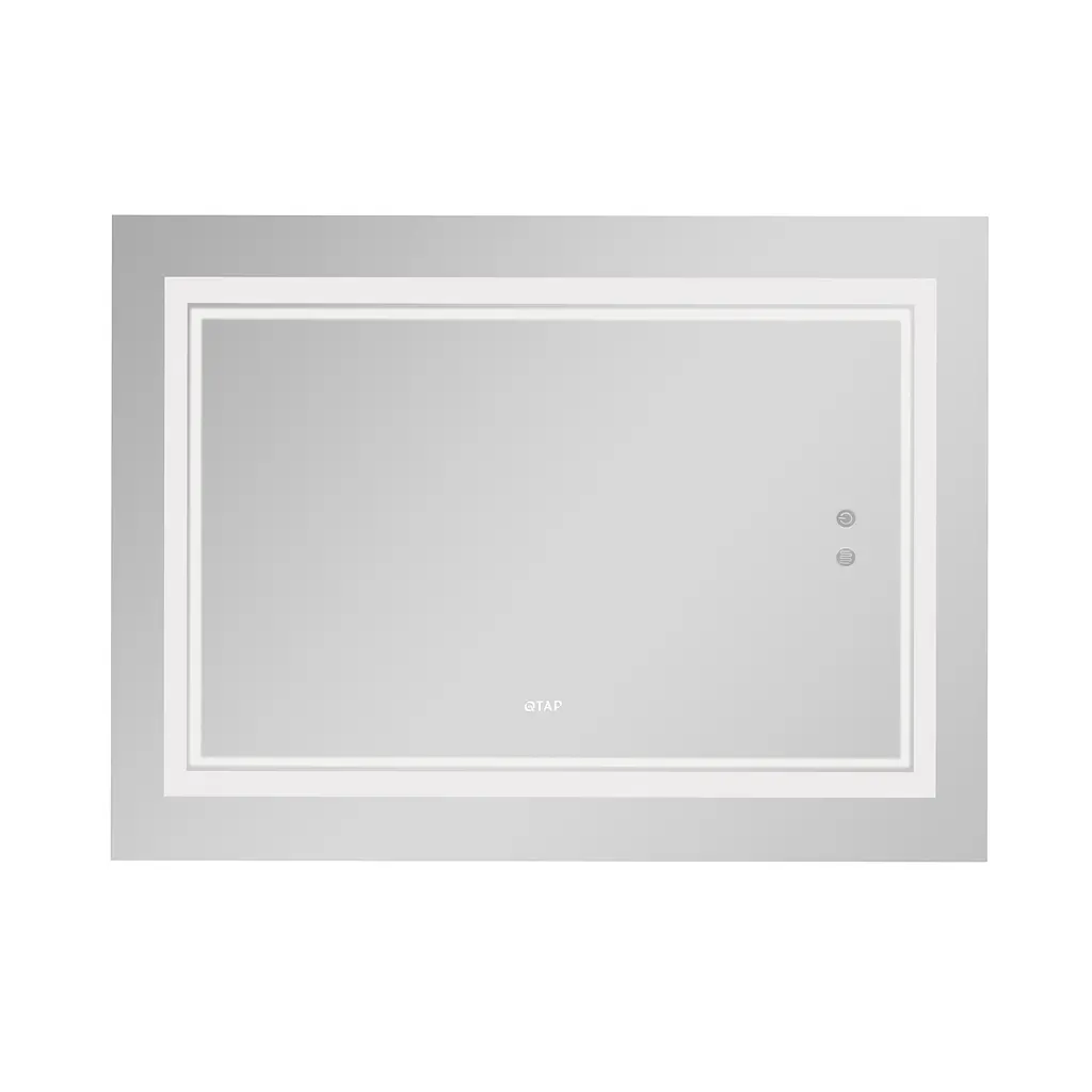 Дзеркало Qtap Cardinal 1000x700 з LED-підсвічуванням Touch, з антизапотіванням, з димером температури кольору (3000-6500K) QT0478C10070 - фото 3