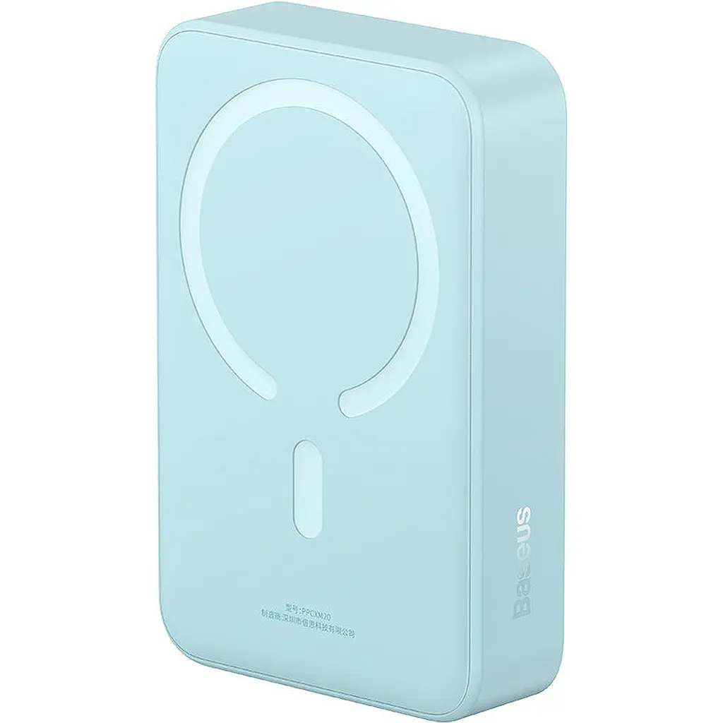 Зовнішній акумулятор Baseus Magnetic Mini 20W 20000 mAh Blue [PPCX150003] [117950] - фото 3