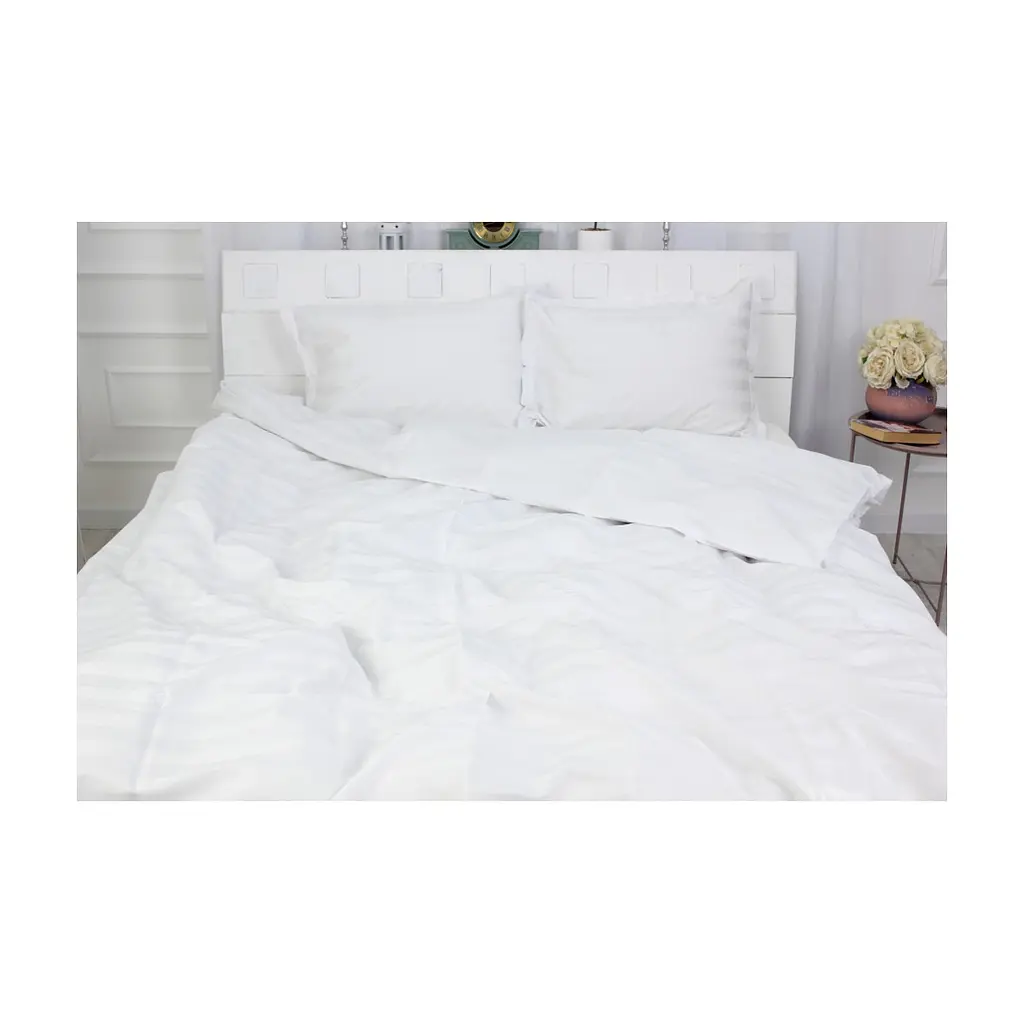 Постільна білизна MirSon Сатин Premium Royal Pearl 2х160х220 (2200001717695) - фото 2