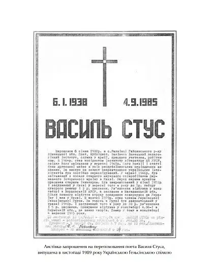 Справа Василя Стуса. Збірка документів з архіву колишнього КДБ УРСР - фото 6