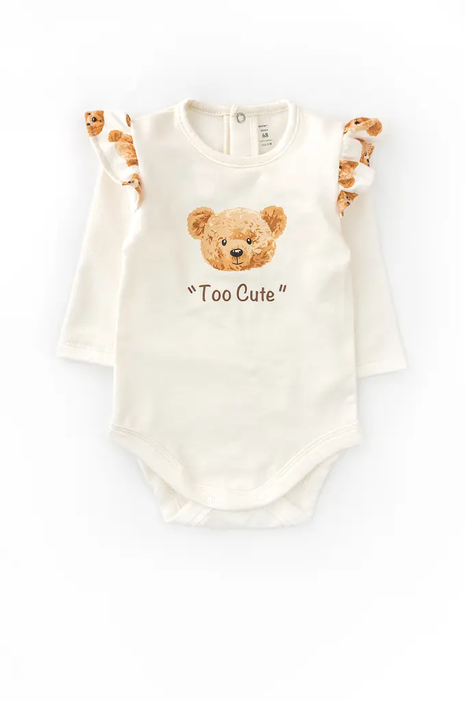 Боді зі штанами та пов'язкою для дівчинки з начосом Girl Bears - фото 2