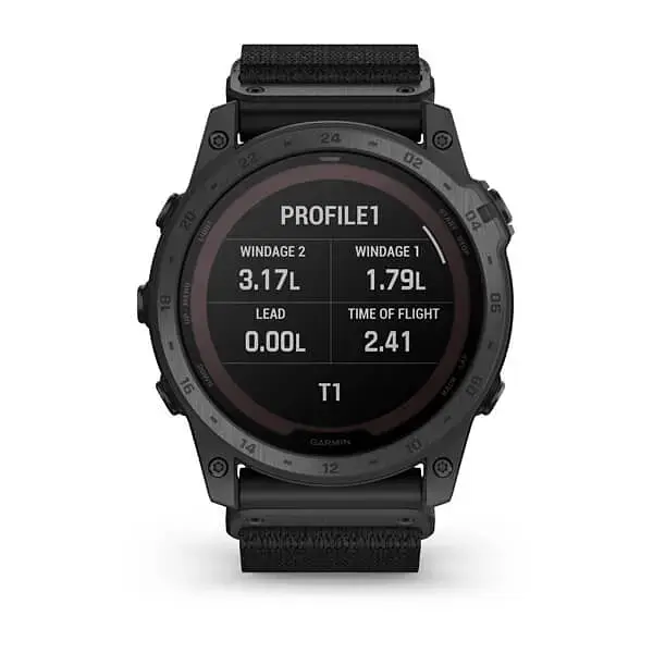 Смарт-часы Garmin Tactix 7 Pro Ballistics Edition Solar Powered with Applied Ballistics and Nylon Band (010-02704-20/21) [71492] - фото 11