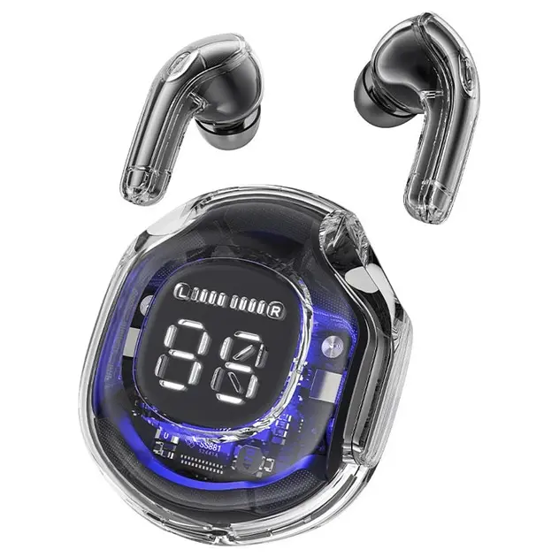 Бездротові навушники Bluetooth UKC TWS Ultrapods pro сині - фото 6
