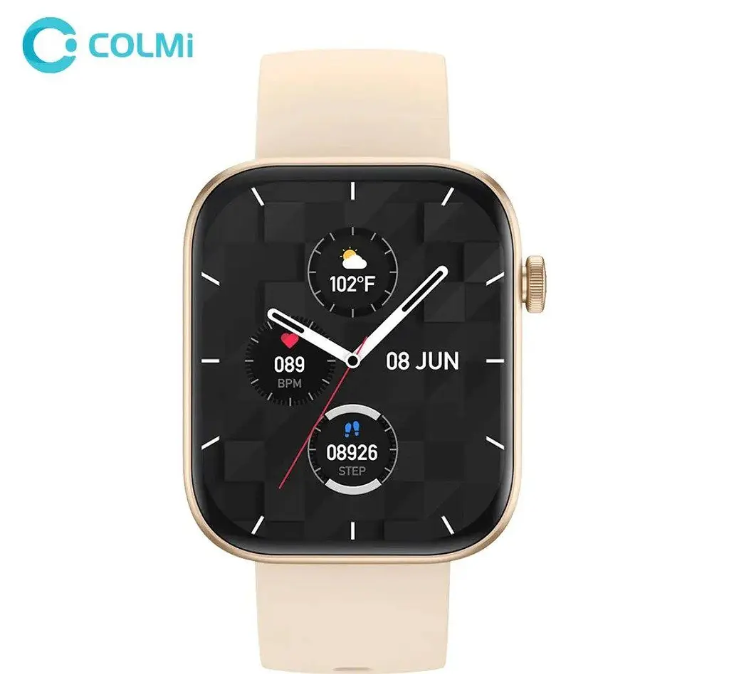 Смарт годинник Colmi P71 Gold | Українська мова | IP68 - фото 3