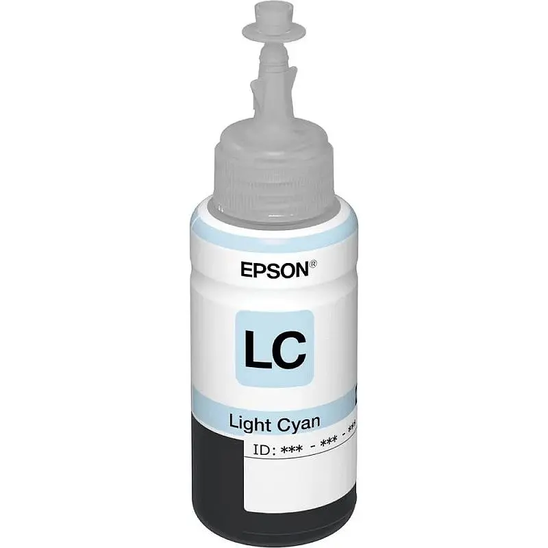 Чорнило контейнер EPSON 673 Light Cyan L800/L810/L850/L1800 70ml (C13T67354A) - фото 2