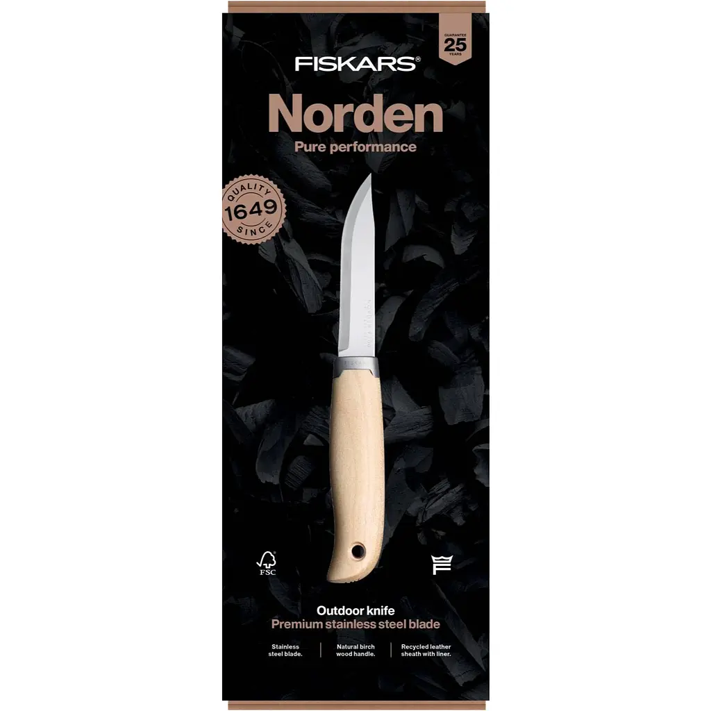 Похідний ніж Fiskars Norden (1072090) - фото 4