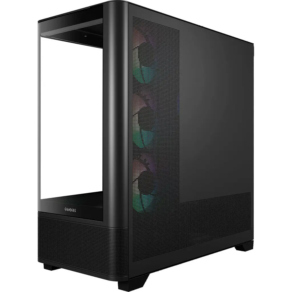 Корпус GAMDIAS ATLAS P2 CG Black (4711514501025) - фото 9